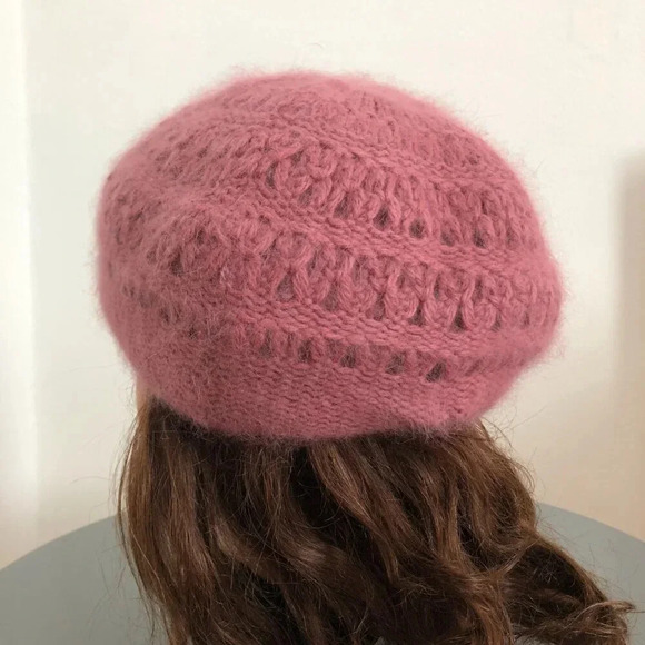Vintage Dusty Rose Wool Hat - Picture 7 of 11